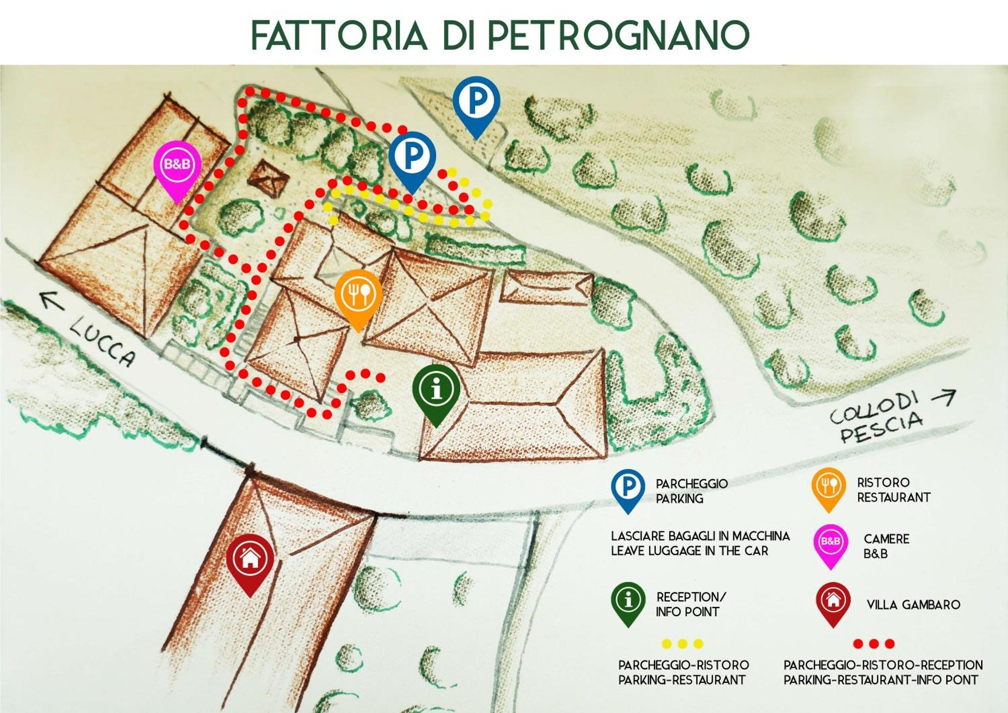 콜로디 Fattoria Gambaro Di Petrognano 빌라 외부 사진